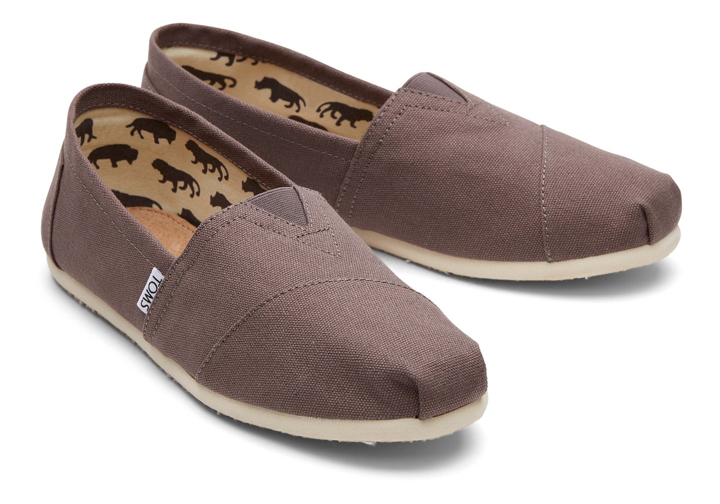 Toms Alpargata Canvas Espadrille Brown - Mens - 30642-HEQN